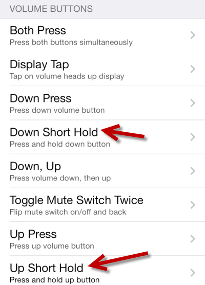 press volume down to return previous song on iPhone iPod