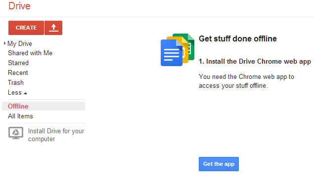 Download Google Drive app