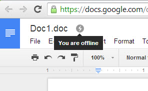 Edit Google Drive documents offline