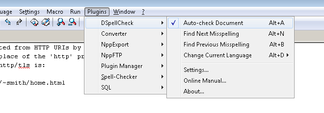 spell check not working in notepad++ windows 10 spell check not working in notepad++ windows 10