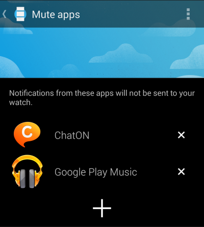 android wear disable notifications