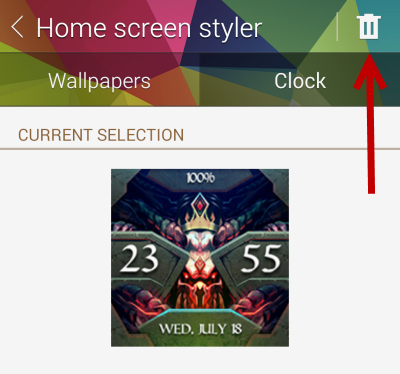 Gear 2 delete watch faces