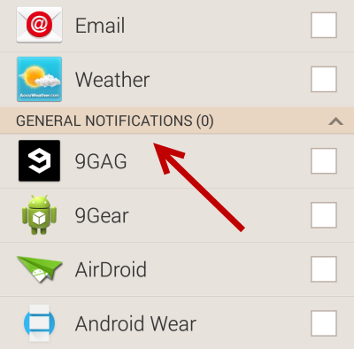 enable third party notifications on gear