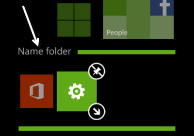 windows phone 8 edit folder