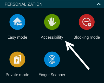 android accessibility