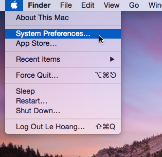 OS X System Settings