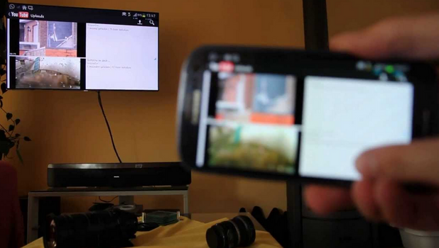 screen mirroring to samsung tv from android