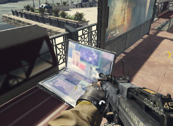 call of duty advanced warfare intel location 1