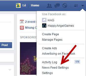 Facebook News Feed Settings