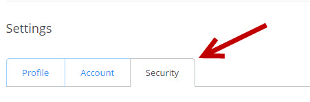 Dropbox Security Settings