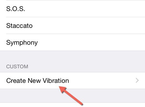 iOS Create custom vibration pattern