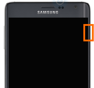 Power button on Samsung Galaxy