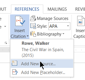 apa working bibliography microsoft word