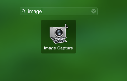 Image Capture in Launchpad