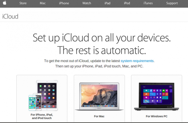 how to set up icloud