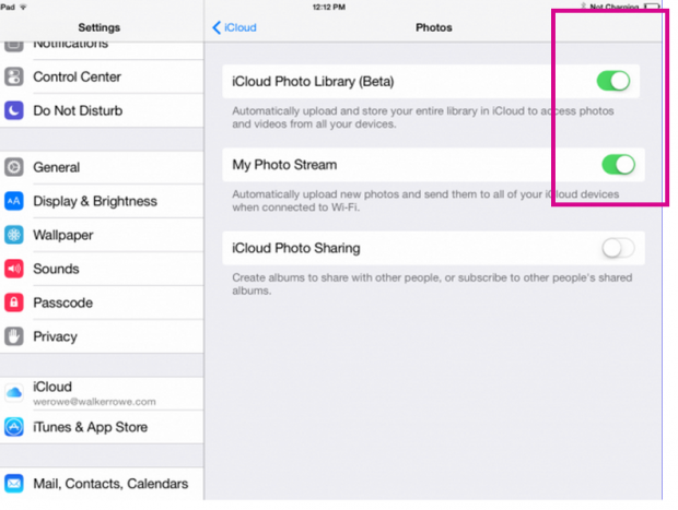 how to set up icloud