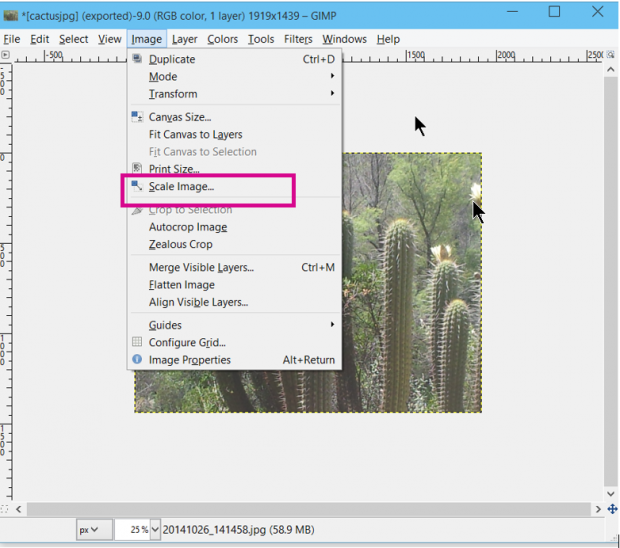 how to reduce photo size