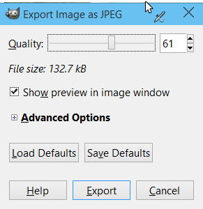 how to reduce photo size