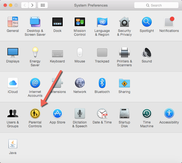 OS X Parental Controls