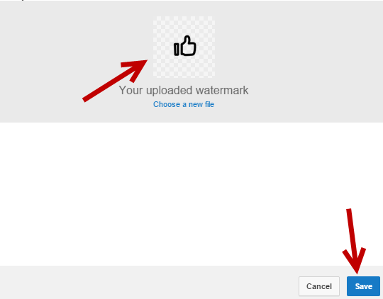 Adding Watermark to YouTube videos