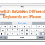 Switch Between Multiple Keyboards on iPhone