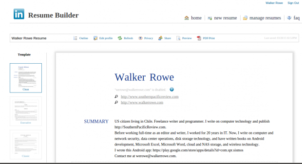 linkedin resume maker linkedin resume maker