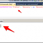 how to find sql sever recovery model method4