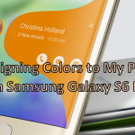 Assign Colors To My People on Samsung Galaxy S6 Edge