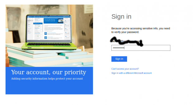 enable two factor authentication for microsoft account