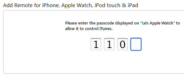 Apple Watch pair with iTunes