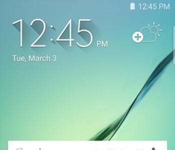 Samsung Galaxy S6 Home Screen