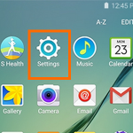 Samsung Galaxy S6 Settings Icon