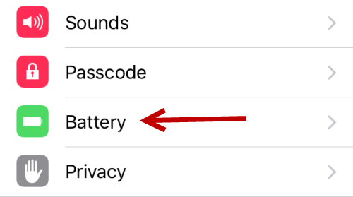 iPhone's save battery