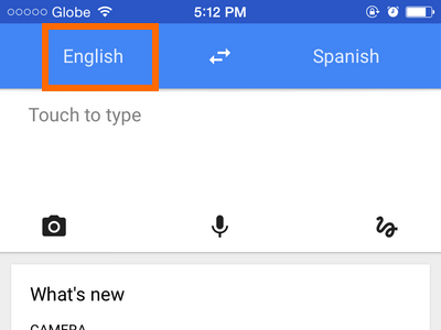 translate iphone google camera text language using screenshot icon use chosen want which into tech recipes