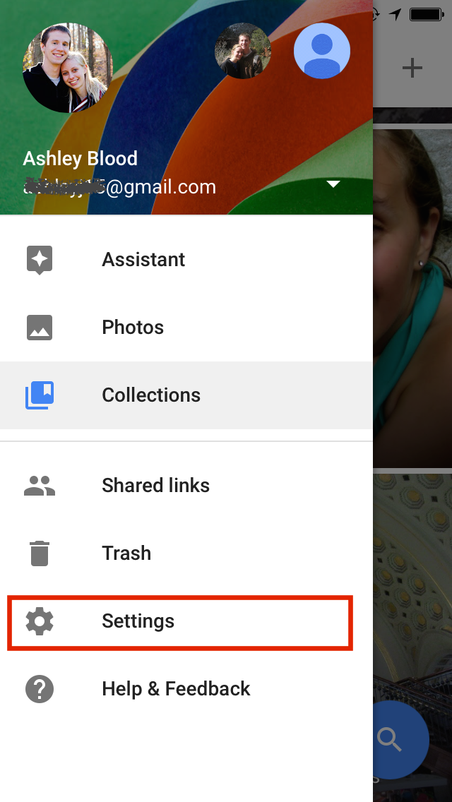 how to sync google photos from phone to computer
