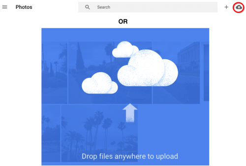 Upload to Google Photos