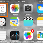 iPhone 6 – Calendar icon