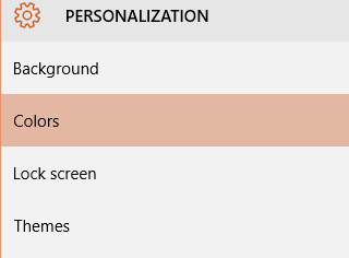 change windows 10 accent color