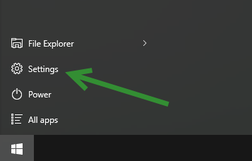 Windows 10 Settings