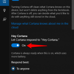 Cortana Hey