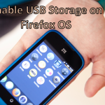 Enable USB Storage On Firefox OS