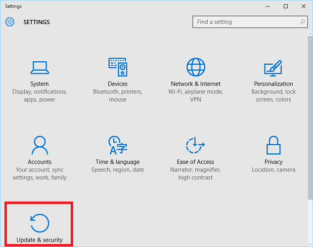 Windows 10 Manual Updates