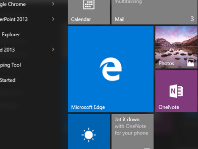 Windows 10 - App icon Resized