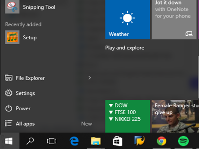 Windows 10 - App icon unpinned!