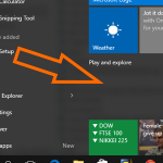 Windows 10 – Drag and drag to Pin App