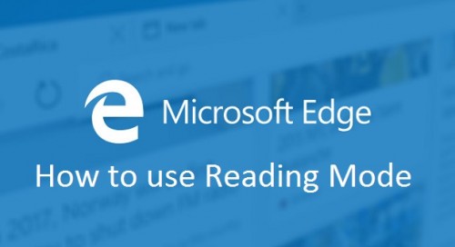 Microsoft Edge: How to Use Reading Mode