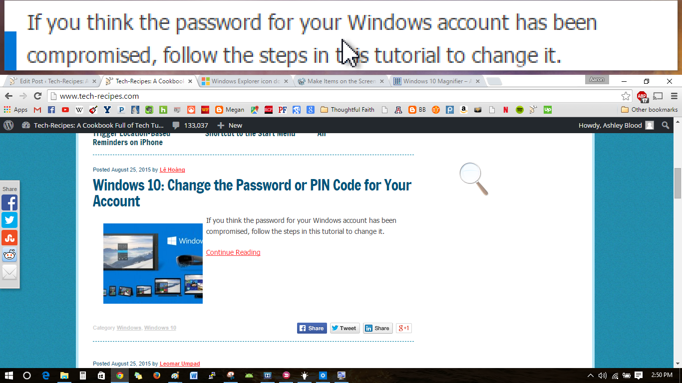 How to Use Windows Magnifier