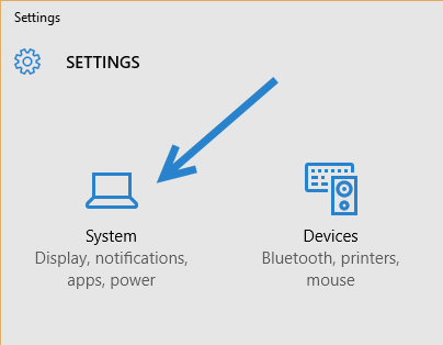 Windows 10 System Settings