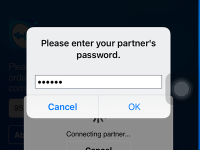 Enter Teamviewer password