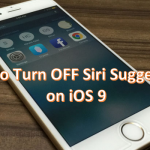 How to Turn OFF Siri Suggestions